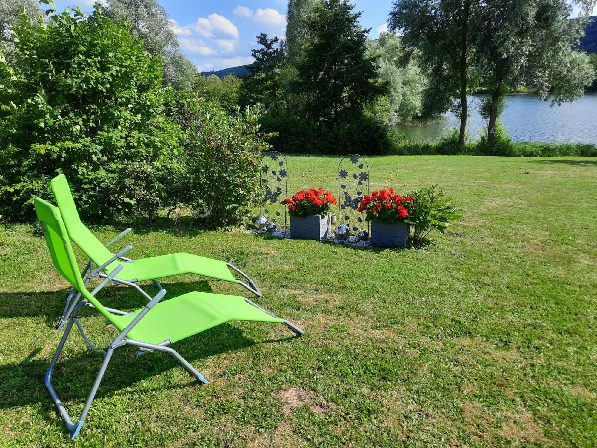 Ferienhaus Am Weserberglandsee Lauenforde Exterior photo
